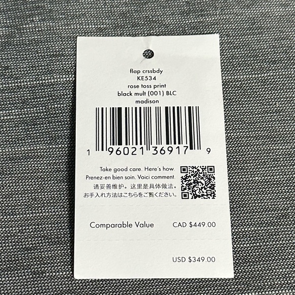 Kate Spade Madison Flap Cross Body in Ross Toss - Picture 8 of 8